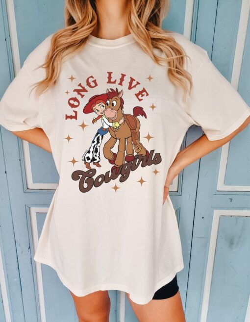 Disney Toy Story Long live Cowgirls Comfort Colors Shirt