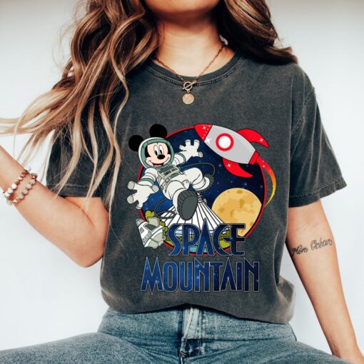 Comfort Colors® Space Mountain Shirt, Mickey T-Shirt, Disney Shirt