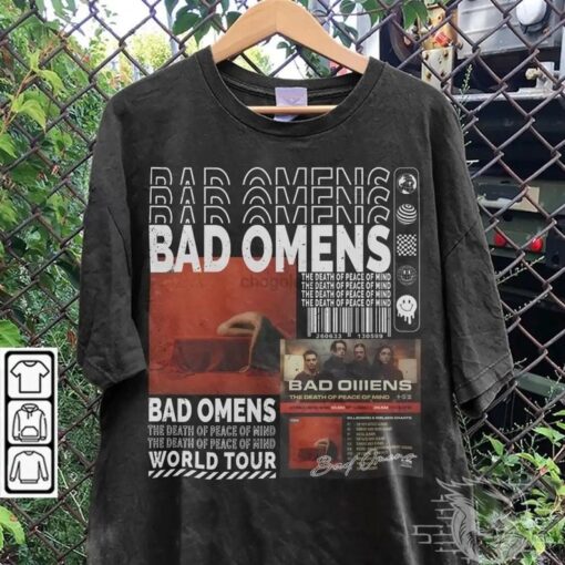 Retro Bad Omens Music Shirt Sweatshirt Y2K 90s Merch Vintage Album The