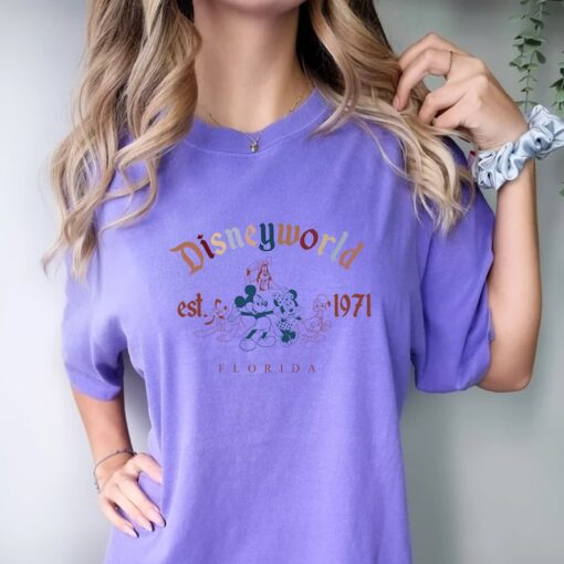 Comfort Colors® Disneyworld Est. 1971 Florida Shirt, Disneyworld Shirt