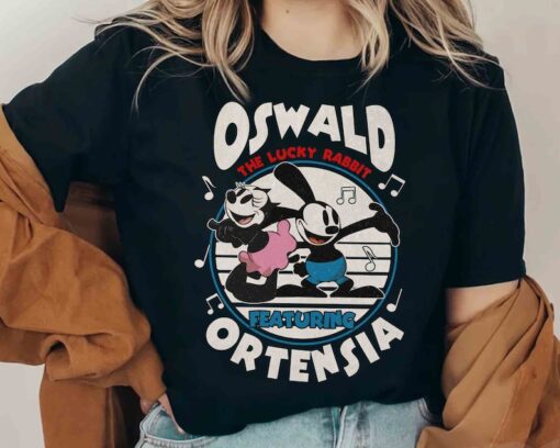 Vintage Oswald The Lucky Rabbit Featuring Ortensia T-shirt