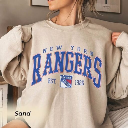 Vintage New York Rangers Sweatshirt/ Rangers Tee