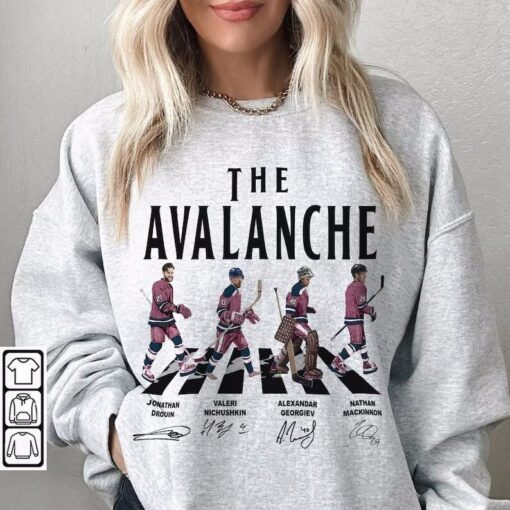 Avalanch.e Walking Abbey Road Signatures Ice Hockey Shirt/ Jonathan Dr