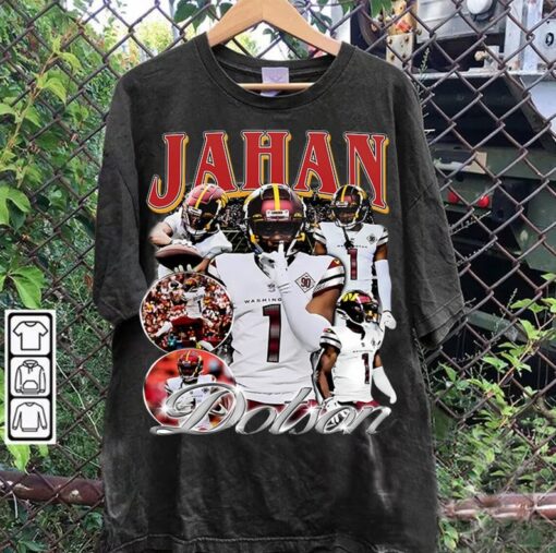 Vintage 90s Graphic Style Jahan Dotson T-Shirt