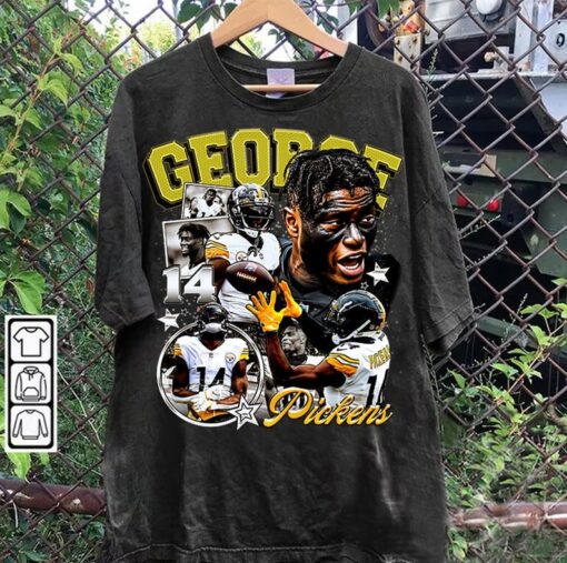 Vintage 90s Graphic Style George Pickens NFL T-Shirt - American