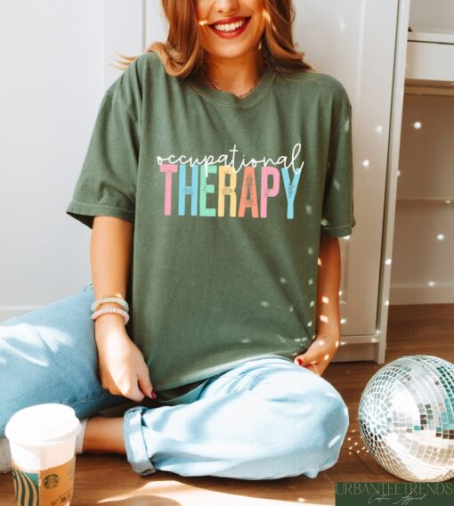 Retro Occupational Therapy Shirt, Occupational Therapy Sweatshirt