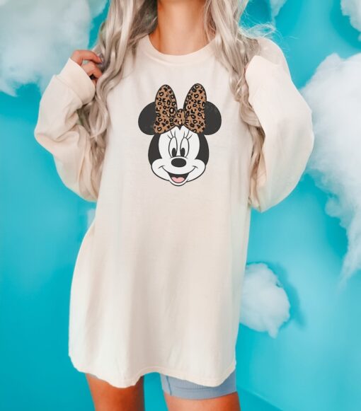 Animal Kingdom Minnie Safari Comfort colors leopard Shirt