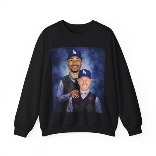 Mookie Betts Freddie Freeman Los Angeles Dodgers Vintage Sweatshirt LA