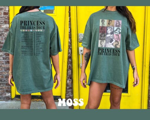 Comfort Colors® Princess The Eras Tour Shirt, Princess Tour Shirt