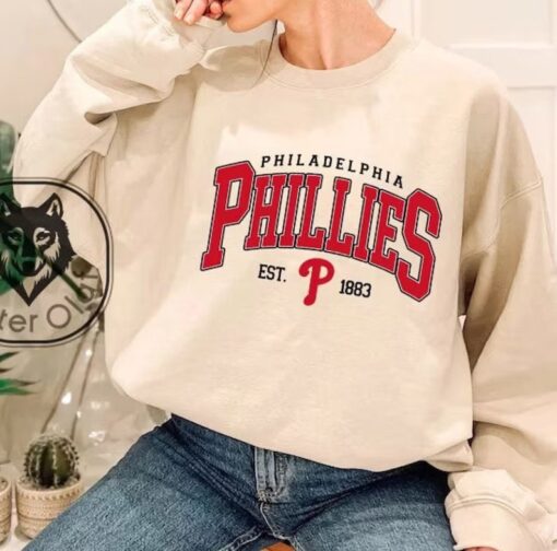 Vintage Phillies Baseball Sweatshirt