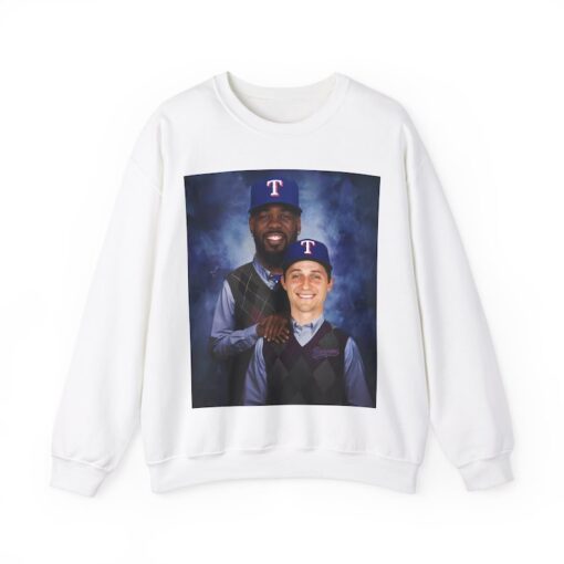 Corey Seager Adolis Garcia Texas Rangers Vintage Sweatshirt Hoodie