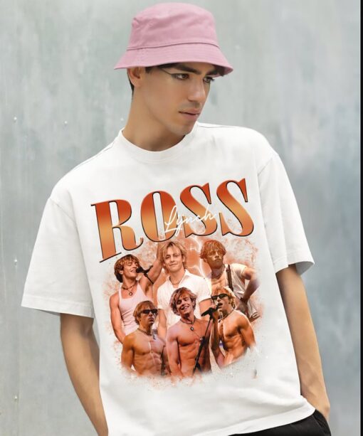 Limited ROSS LYNCH Vintage T-Shirt, Austin Lynch Graphic T-shirt