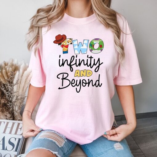 Comfort Colors® Two İnfinity And Beyond Shirt, Birthday Shirt