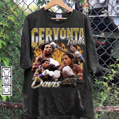 Retro Gervonta Davis Tee - Gervonta Davis Sweatshirt - American