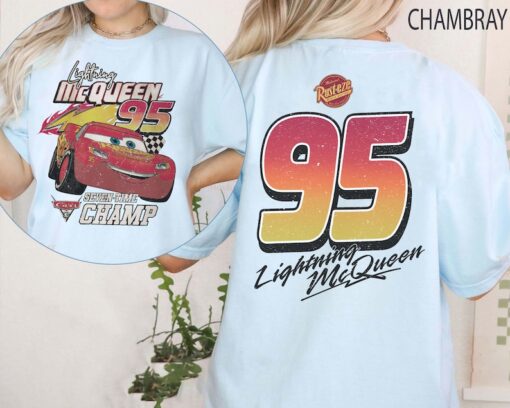 Lightning McQueen Shirt, Retro Disney Cars Shirt, Piston Cup Shirt