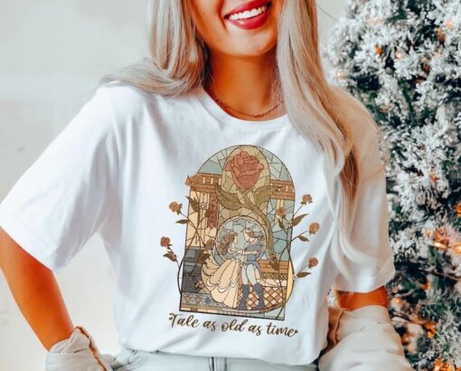 Vintage Tale as Old as Time Shirt, Retro Beauty and the Beast T-Shirt