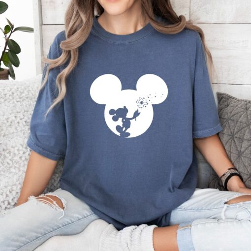 Comfort Colors® Mickey Dandelion Shirt, Cute Mickey Shirt