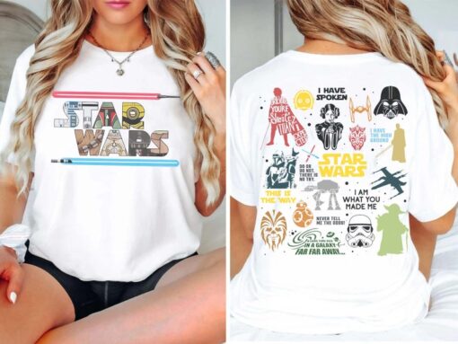 Retro Star Wars Comfort Colors Shirt, Disney Star Wars Shirt