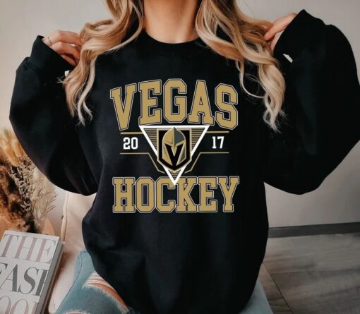 Vintage 90s Vegas Golden Knight Sweatshirt, Vegas Hockey Sweatshirt