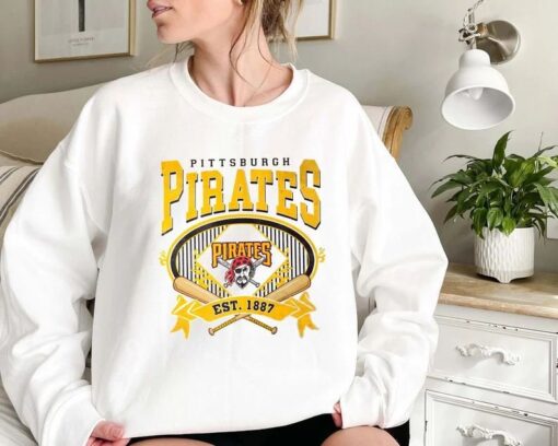 Vintage Pittsburgh Pirates Baseball Sweatshirt