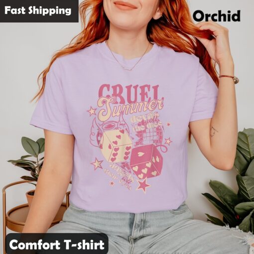 Comfort Colors Cruel Summer T-Shirt, Taylro Swiftie Merch, Lover Album