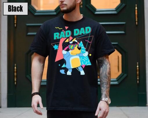 Bluey Bandit Rad Dad Shirt /Bluey Dad Shirt/ Bluey Bingo Family Shirt