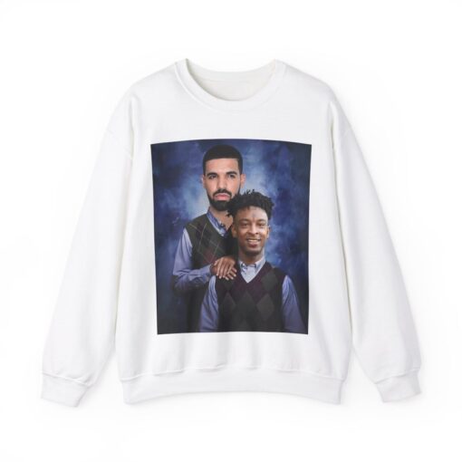 Drake 21 Savage Vintage Sweatshirt Drake Merch Hoodie Graphic Tee Step