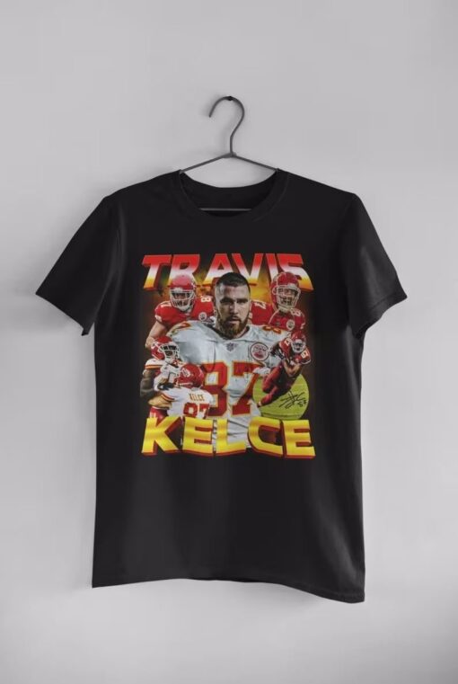 Retro Travis Kelce Vintage 90s Shirt, Vintage Style Football Tee