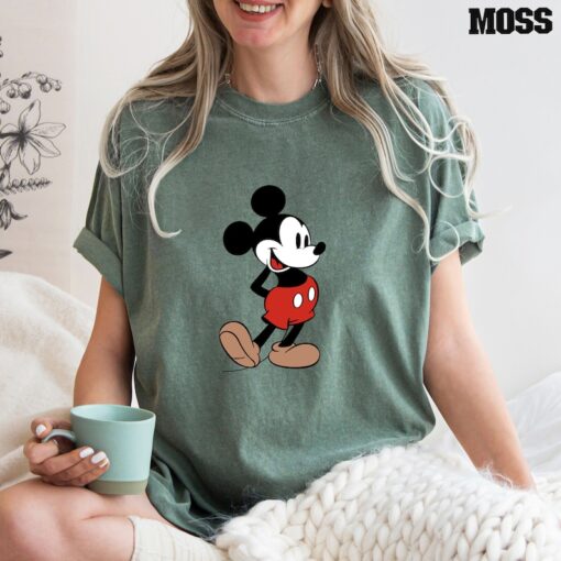 Comfort Colors® Cute Mickey T Shirt, Disney Mickey Shirt