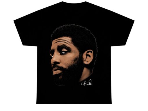 KYRIE IRVING T-SHIRT, Rare Homage Vintage Rap Tee Hip Hop Style