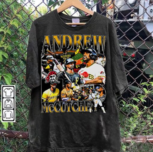 Vintage 90s Graphic Style Andrew McCutchen T-Shirt - Andrew McCutchen