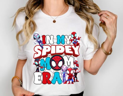 Disney Spider Mom Shirt, Super Mom Shirt, Superhero Mama Shirt