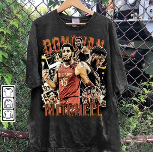 Vintage 90s Graphic Style Donovan Mitchell TShirt - Donovan Mitchell