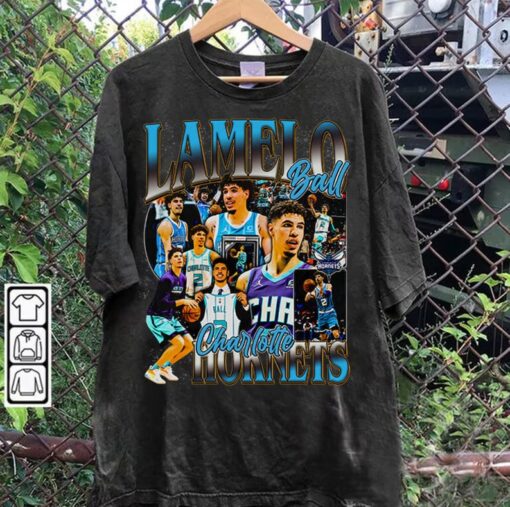 Vintage 90s Graphic Style LaMelo Ball TShirt - LaMelo Ball Retro