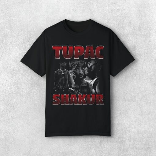 Rapper Tupac 2pac Graphic T Shirt