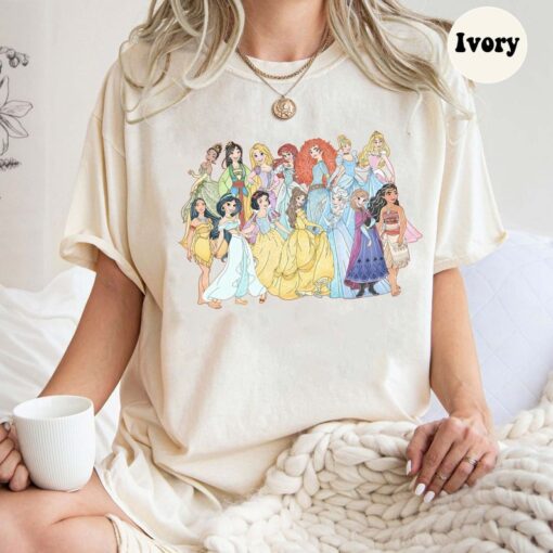 Princess Shirt, Princess Characters Shirt, Disney Girls Trip shirt