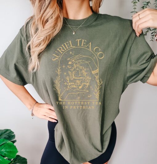 Suriel Tea Co Comfort Color Shirt, A Court Of Thorns And Roses Shirt