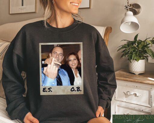 Retro Comfort Elliot Stabler And Olivia Benson Shirt