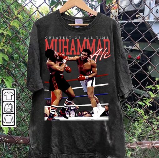 Vintage 90s Graphic Style Muhammad Ali TShirt - Muhammad Ali