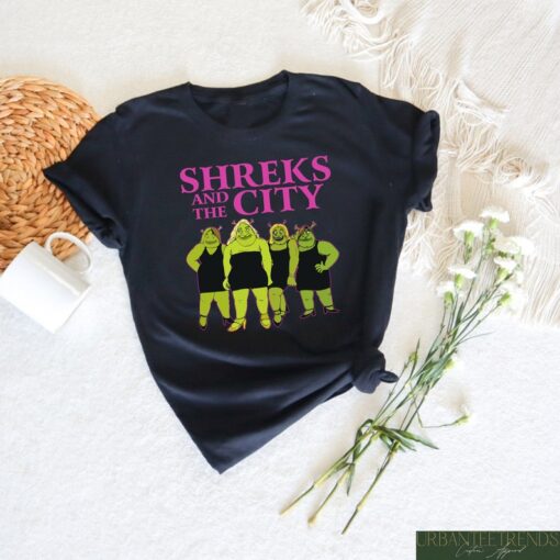 Shreks And The City Shirt, Shrek Funny Trending T-Shirt