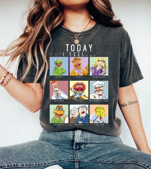 Disney The Muppets Today I Fell Box Up T-Shirt