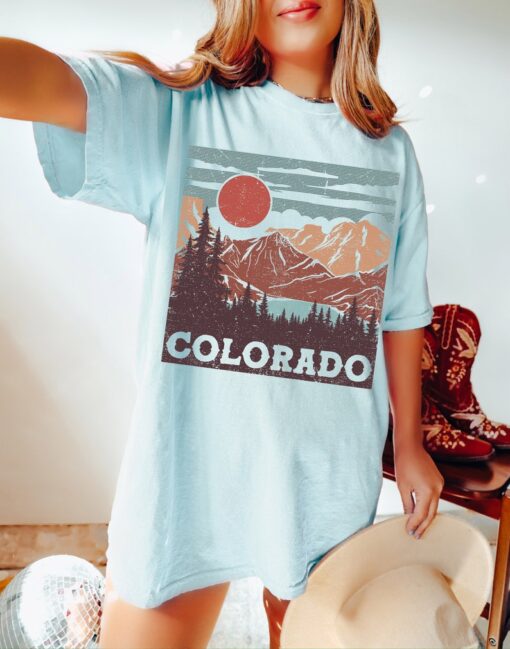 Colorado Tee, Colorado Graphic Tee, Rocky Mountains, Colorado