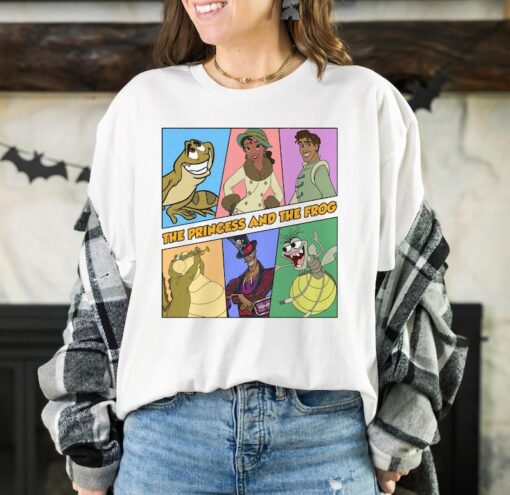 Disney The Princess and the Frog Retro 90s T-Shirt, Tiana