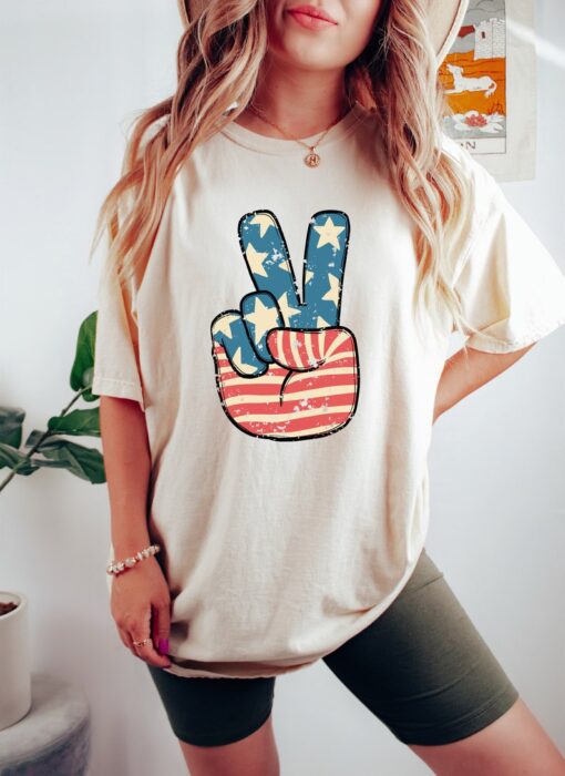 Retro America USA shirt,4th of July tee, Retro funny fourth shirt