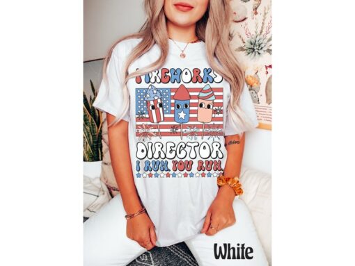 Comfort Colors® Fireworks Director Shirt, 4th of July Tee