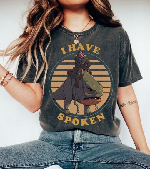 Star Wars Kuiil Blurrg I Have Spoken Shirt, The Mandalorian Shirt