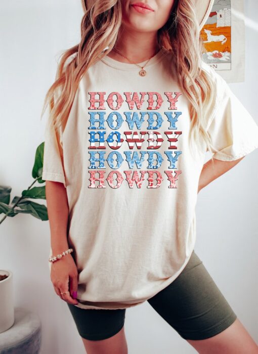 Howdy Howdy Shirt, 4th July Shirt,Gift For 4th July, USA T Shirt