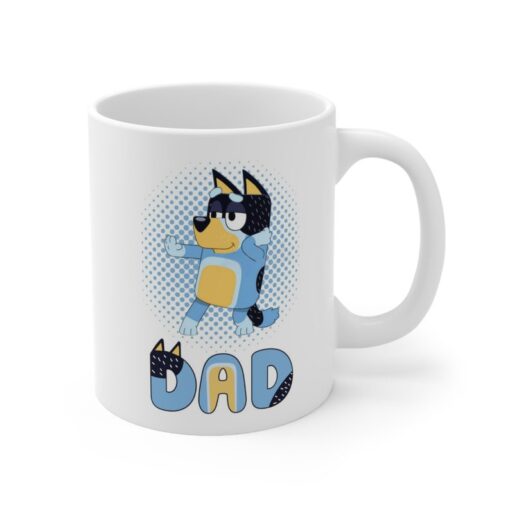 Bandit Heeler Ceremic Mug, Bluey Mug, Bluey Dad Coffee Cup