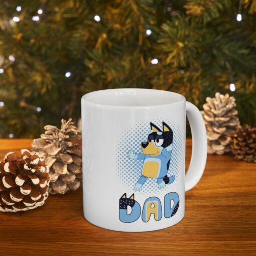 Bandit Heeler Ceremic Mug, Bluey Mug, Bluey Dad Coffee Cup