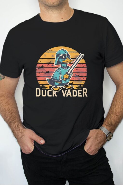 Duck Vader - Funny T-Shirt - Duck - Darth Vader - Star Wars Parody